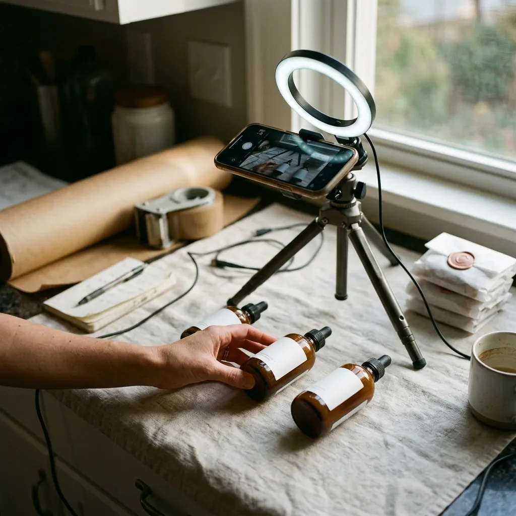 Editorial photograph evoking e-commerce and direct-to-consumer operations