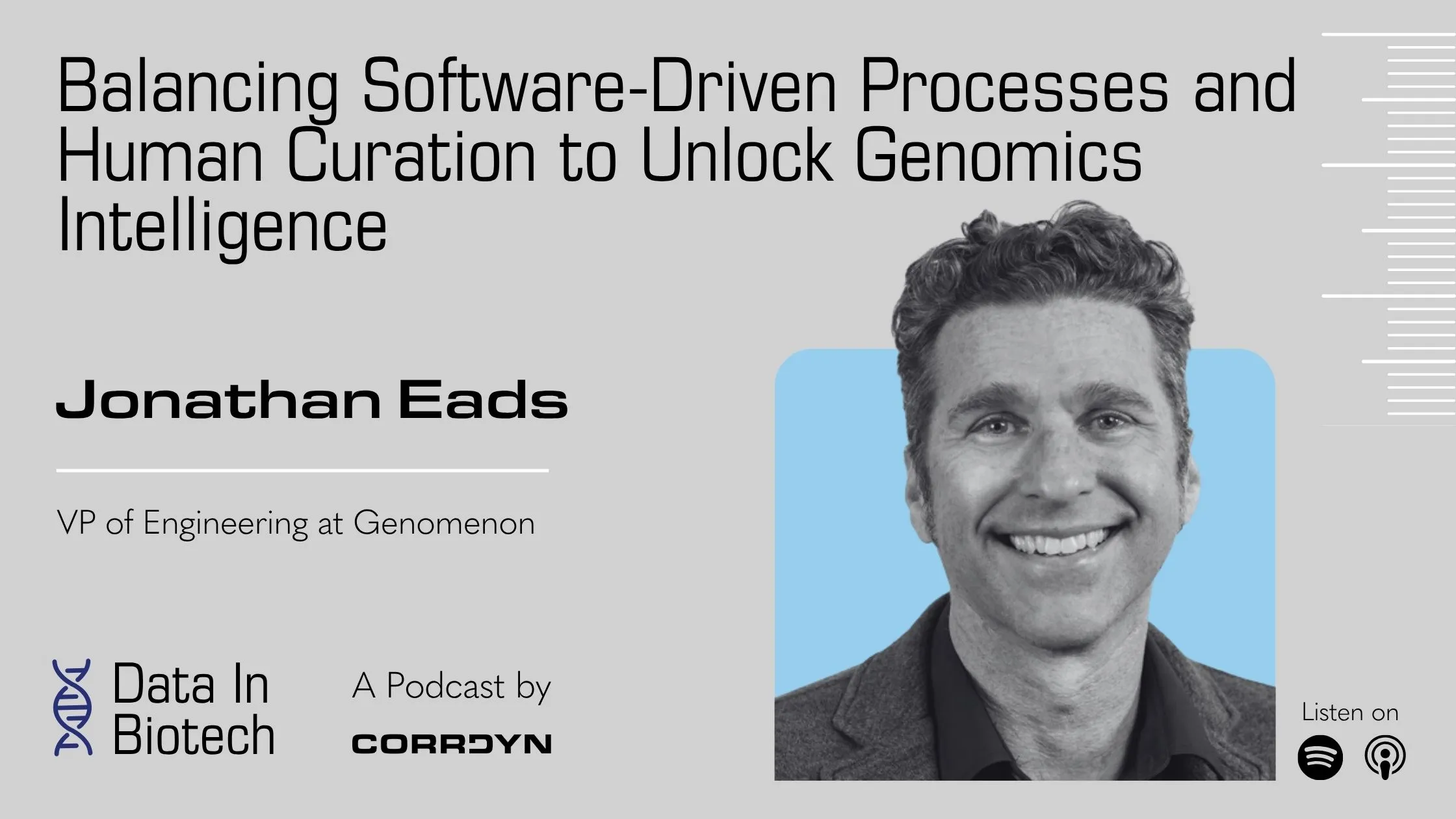 Jonathan Eads — Unlocking Genomics Intelligence with Jonathan Eads