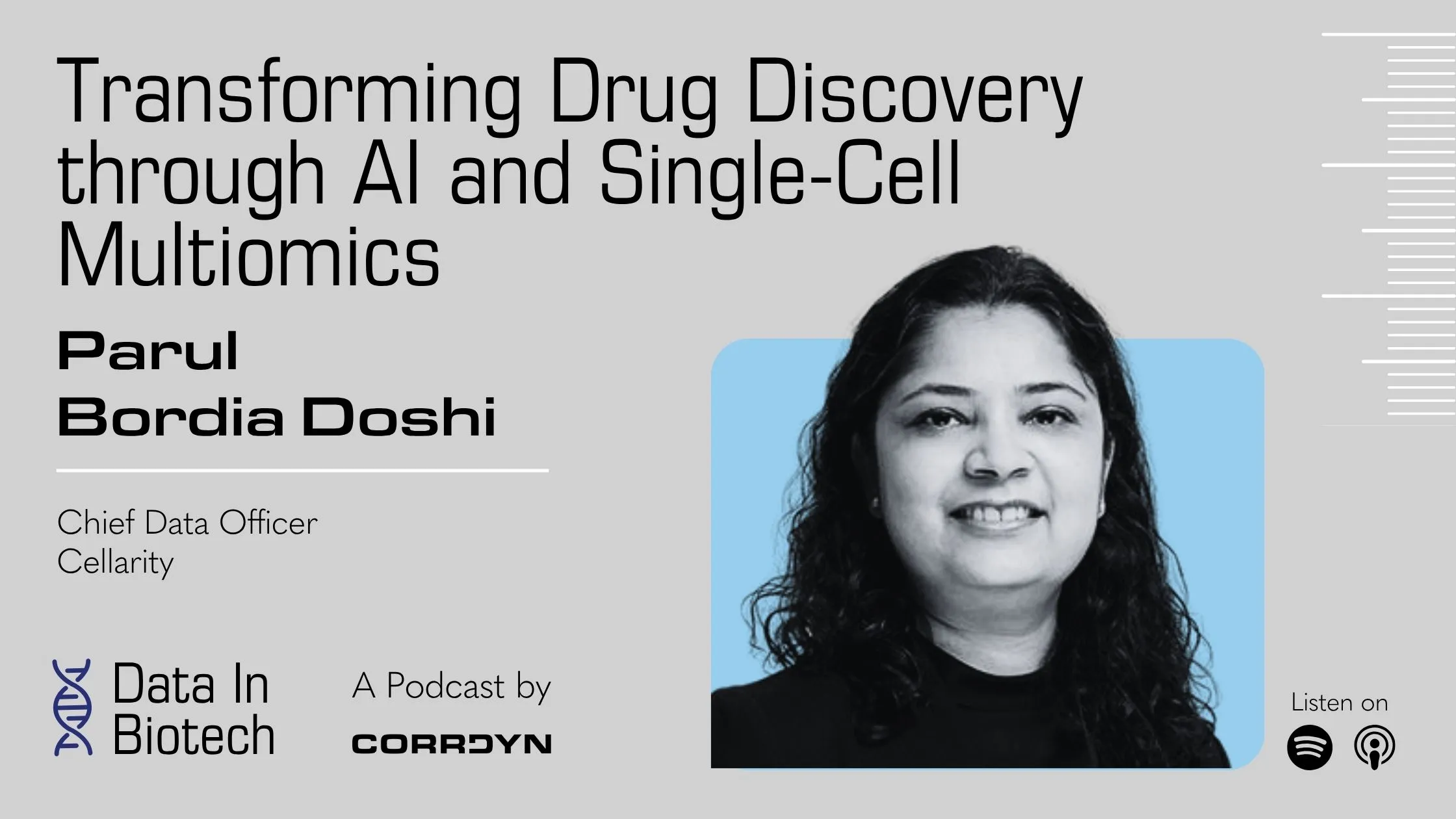 Parul Bordia Doshi — AI and Single-Cell Multiomics with Parul Bordia Doshi
