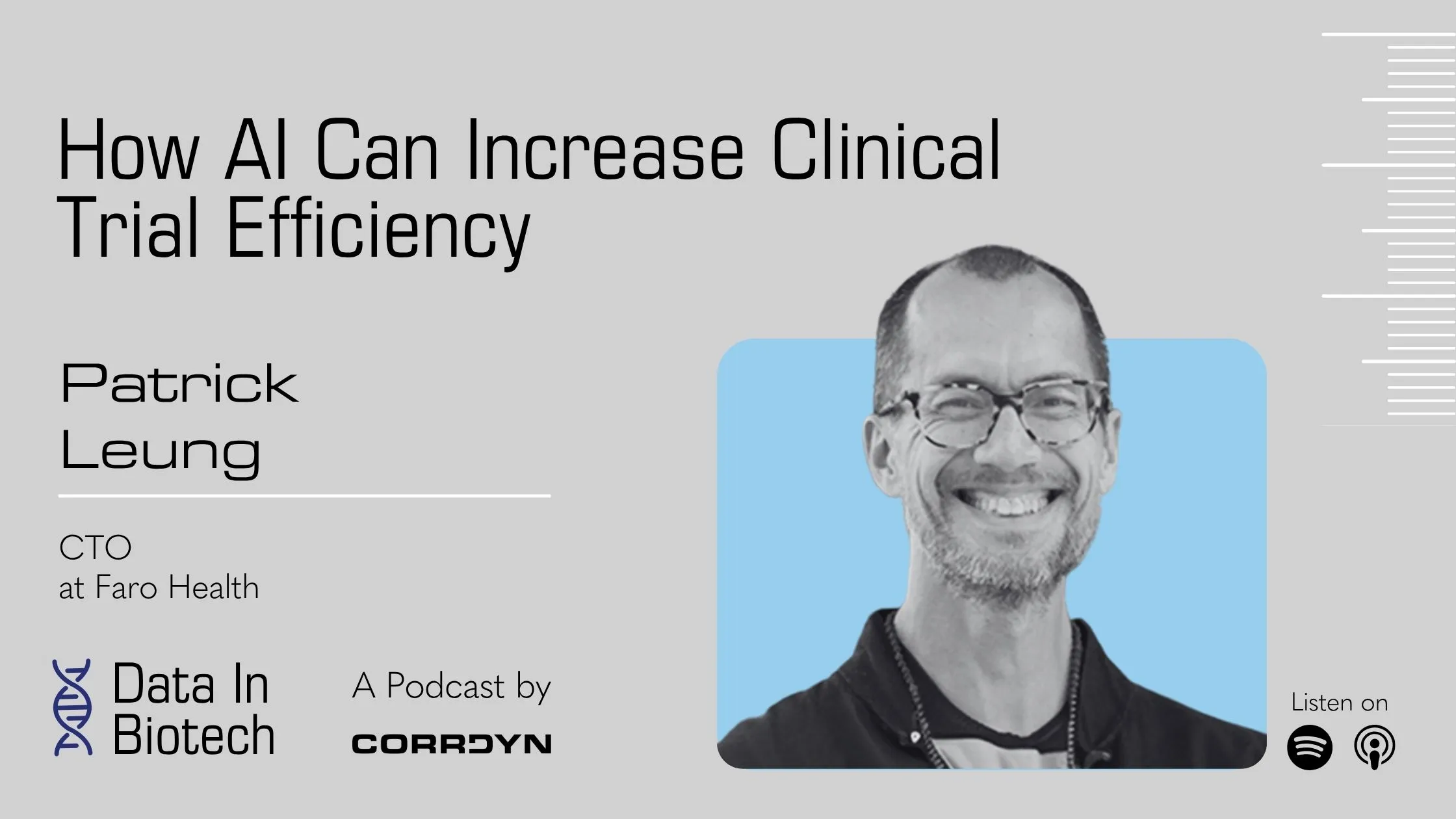 Patrick Leung — AI for Clinical Trial Efficiency with Patrick Leung