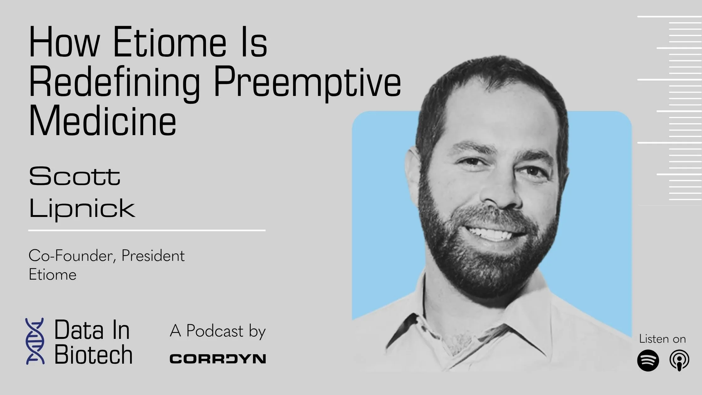 Scott Lipnick — How Etiome Is Redefining Preemptive Medicine