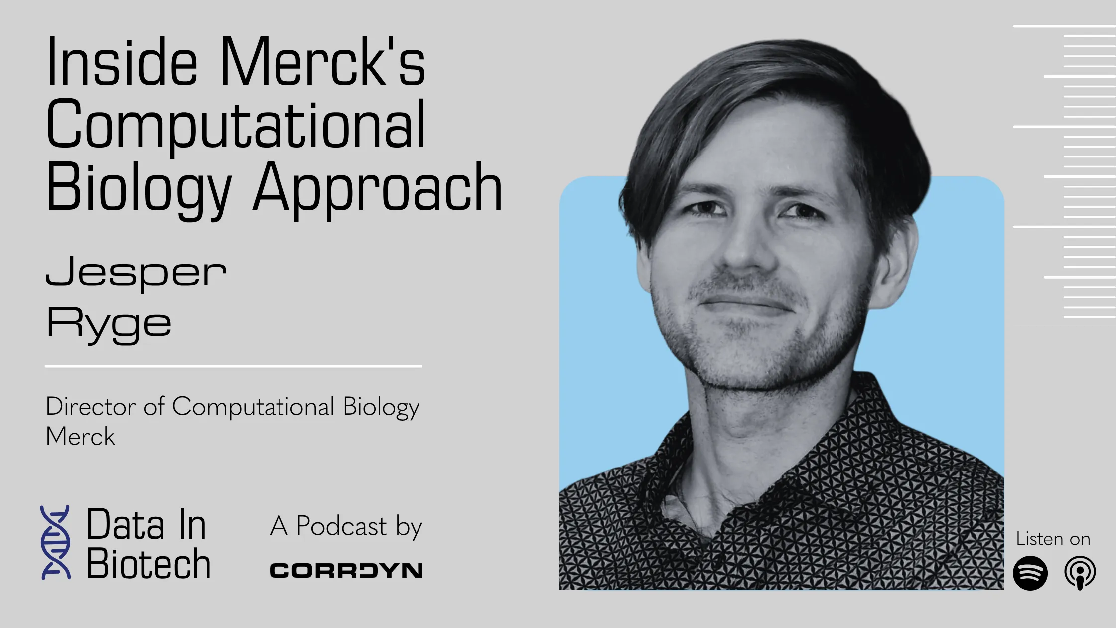 Jesper Ryge — Inside Merck's Computational Biology with Jesper Ryge