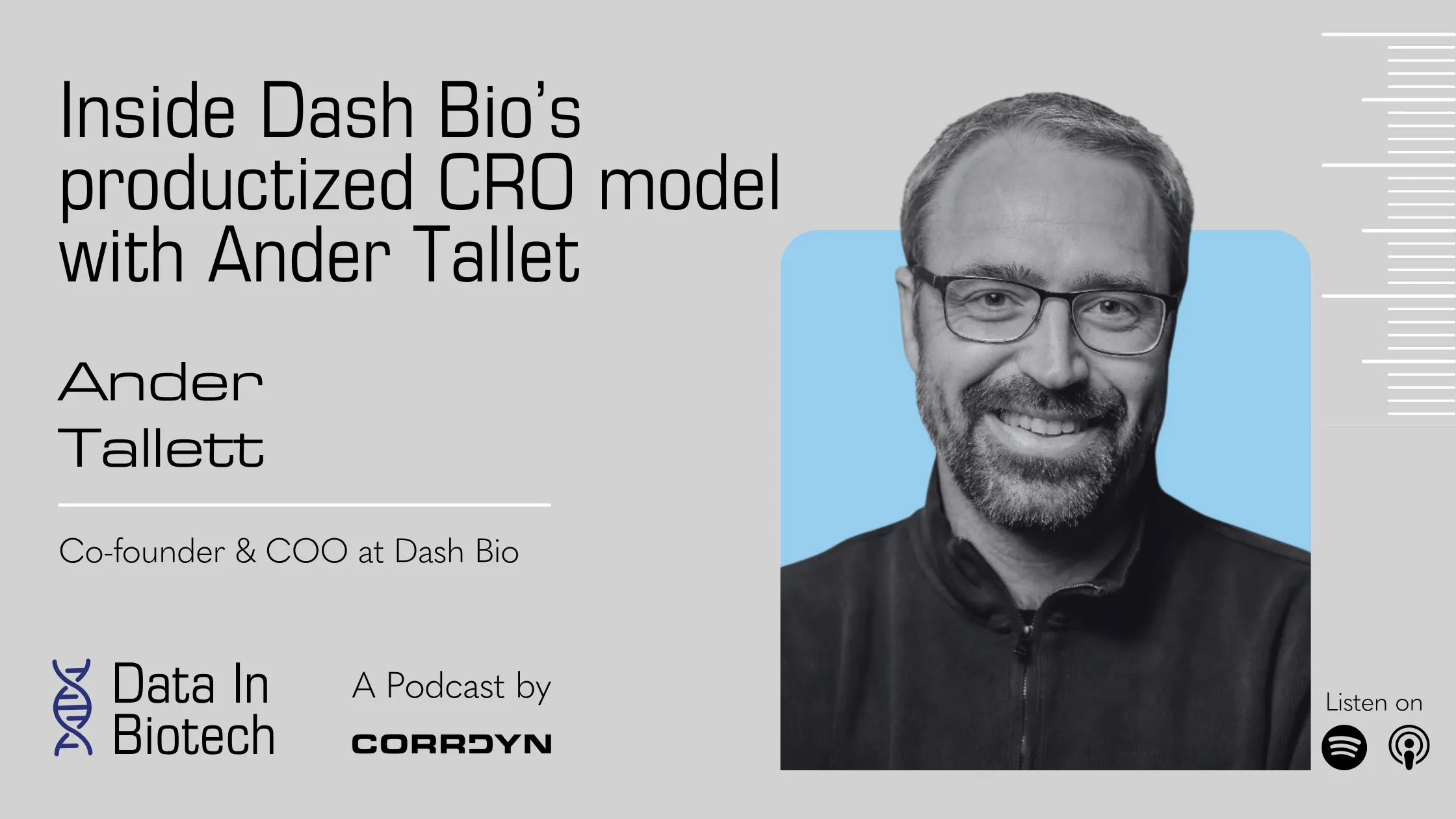 Ander Tallet — Inside Dash Bio's Productized CRO Model with Ander Tallet