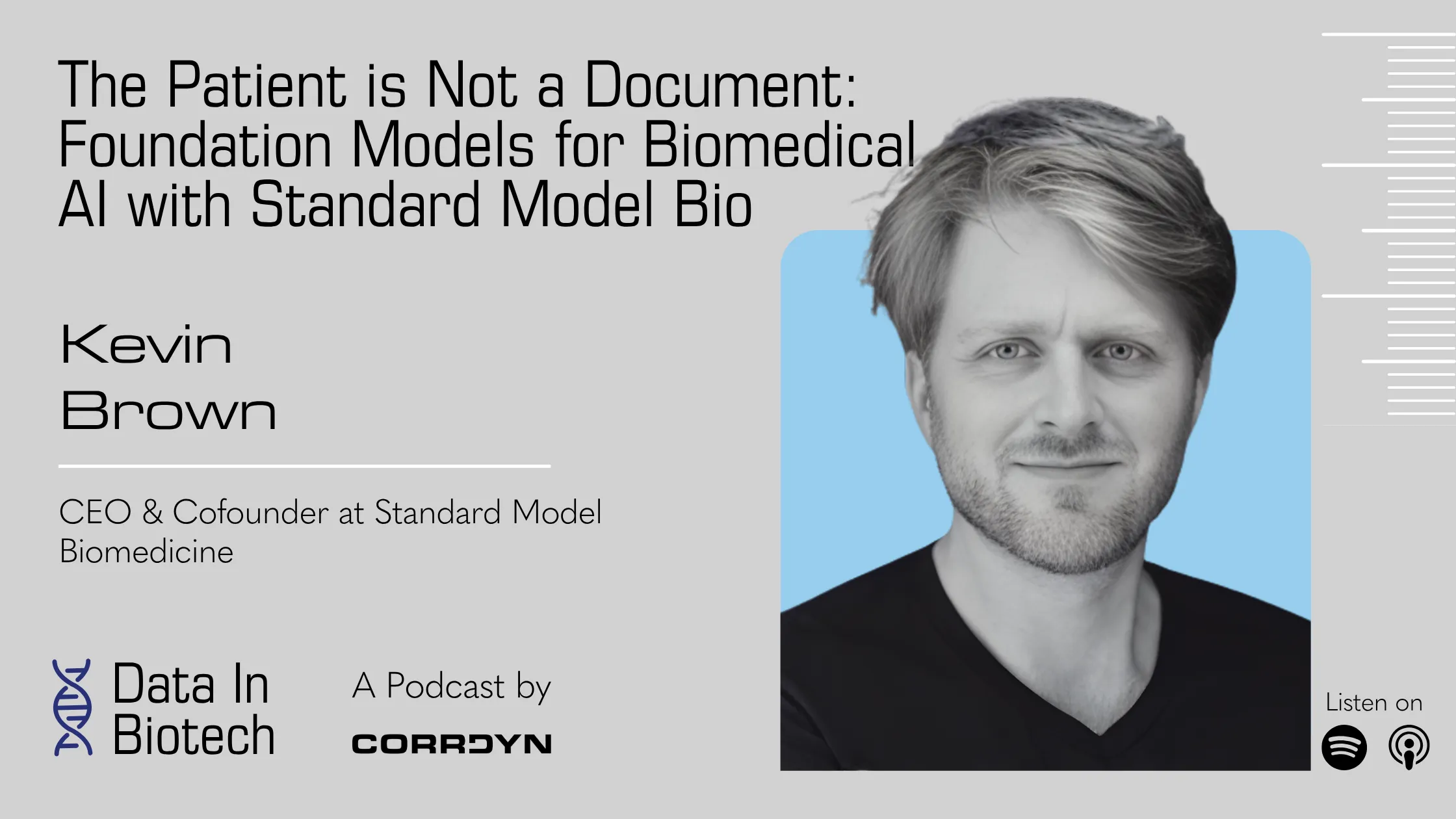 Kevin Brown — The Patient Is Not a Document: Foundation Models for Biomedical AI
