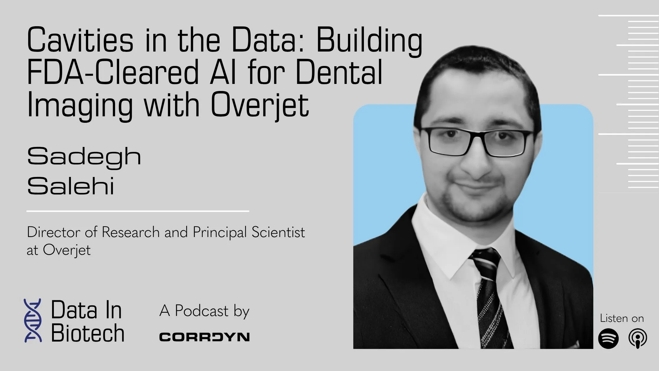 Sadegh Salehi — Cavities in the Data: Building FDA-Cleared AI for Dental Imaging