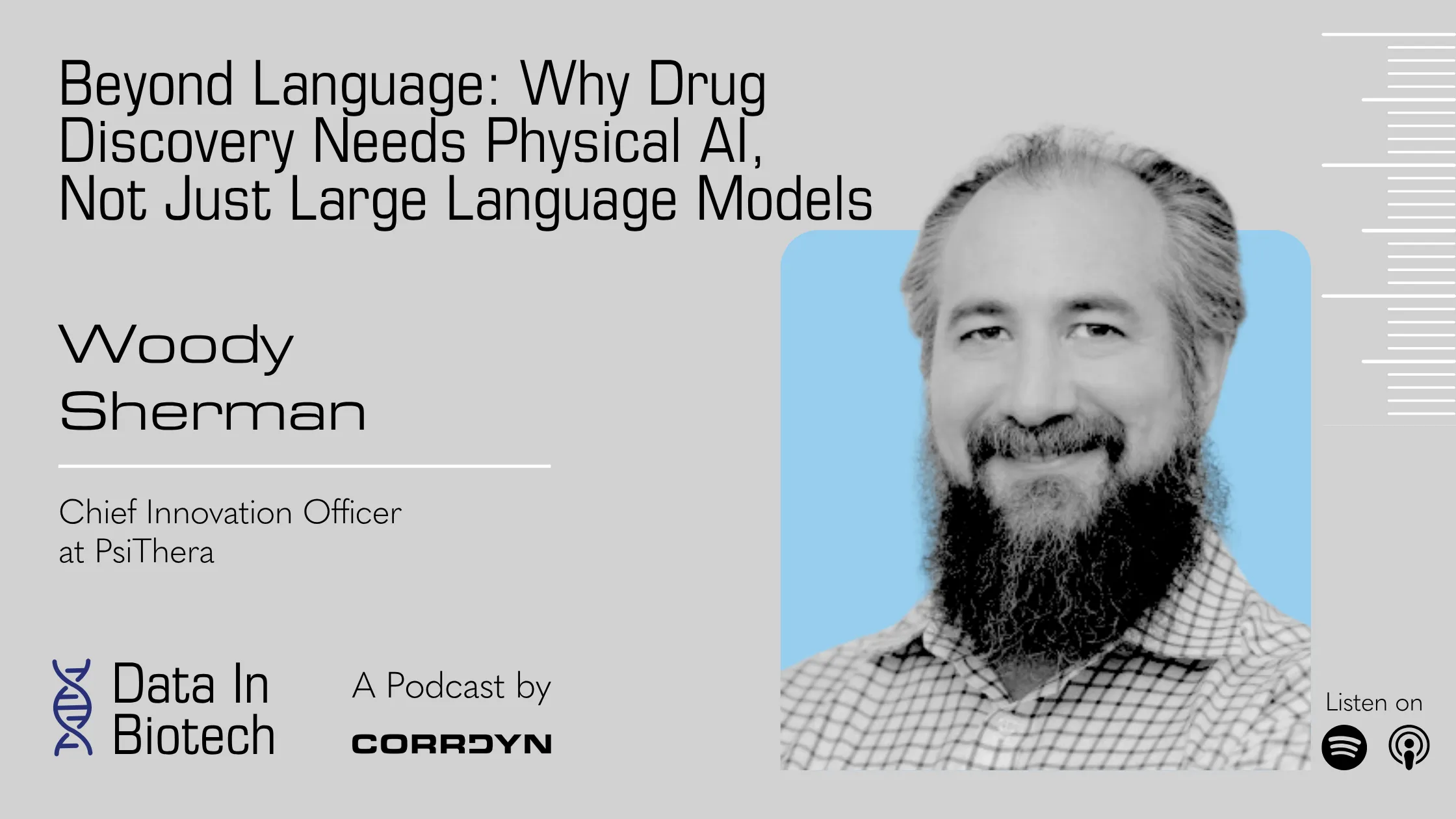 Woody Sherman — Physical AI for Drug Discovery: Beyond Language Models