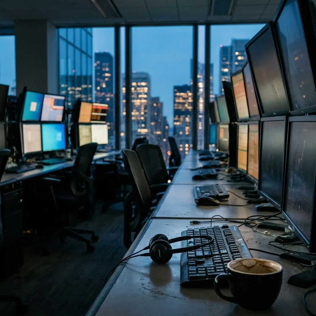 Editorial photograph evoking financial services and alternative investments operations
