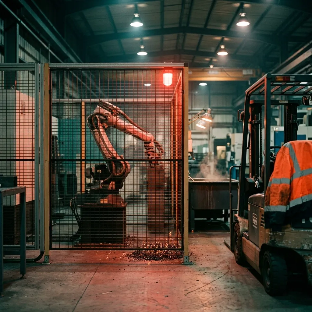 Editorial photograph evoking manufacturing operations