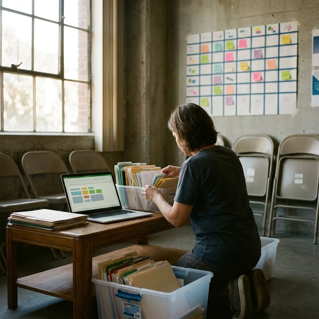 Editorial photograph evoking nonprofit and public interest research operations