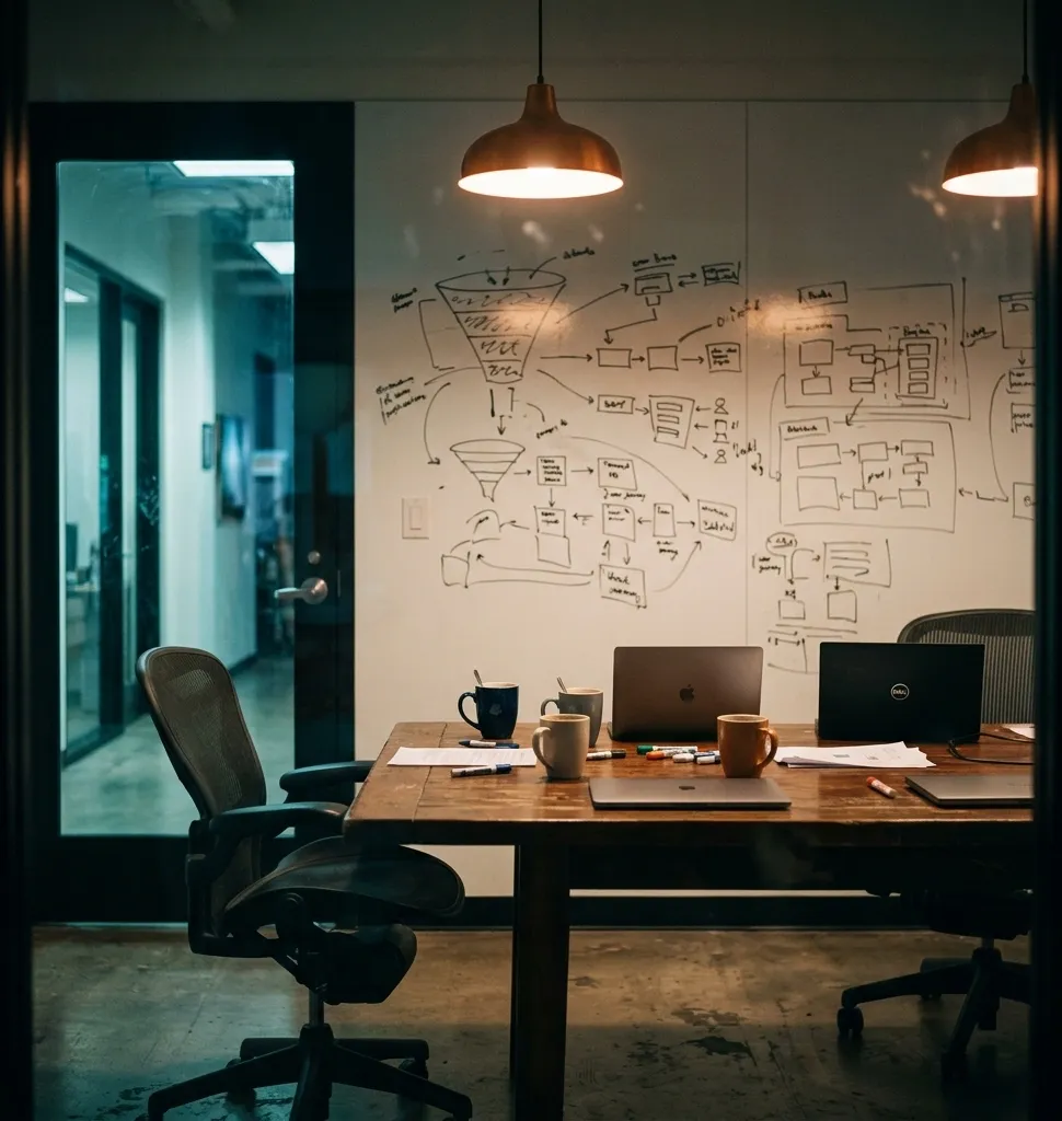 Editorial photograph evoking saas and subscription companies operations